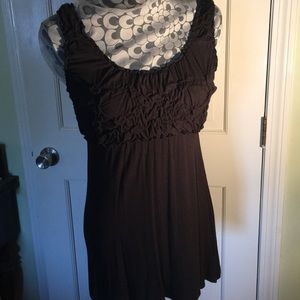 Kenar long sleeveless top